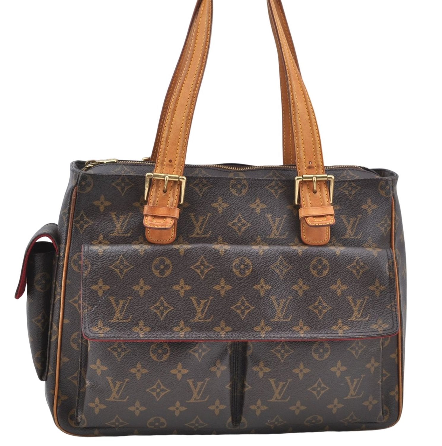 Authentic Louis Vuitton Monogram Multipli Cite Shoulder Tote Bag M51162 LV 7346C