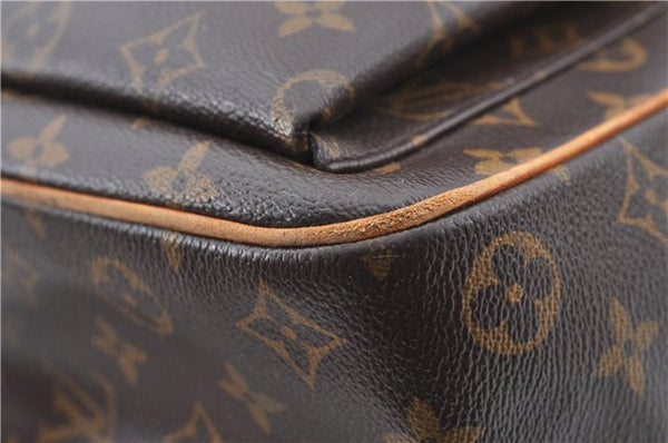 Authentic Louis Vuitton Monogram Multipli Cite Shoulder Tote Bag M51162 LV 7346C