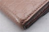 Authentic GUCCI Micro Guccissima Leather Long Wallet Purse 258405 Pink 7350D