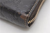 Authentic GUCCI Guccissima Leather Long Wallet Purse Dark Brown 7351D