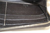 Authentic GUCCI Guccissima Leather Long Wallet Purse Dark Brown 7351D