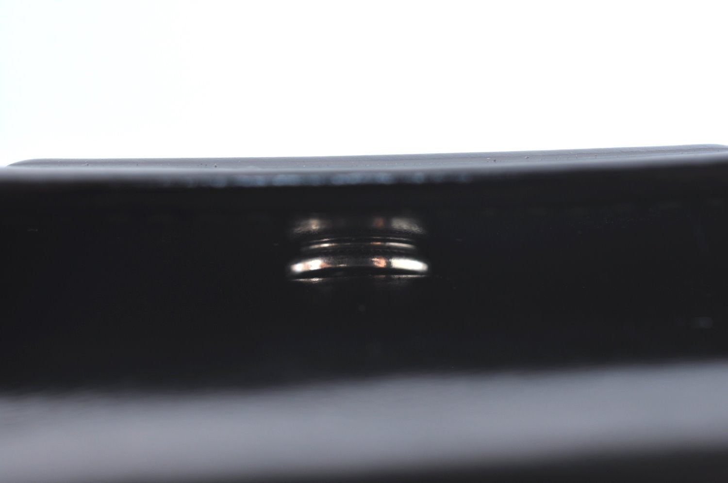 Authentic GUCCI Vintage 6 Hooks Key Case Holder Leather Black Box 7351F