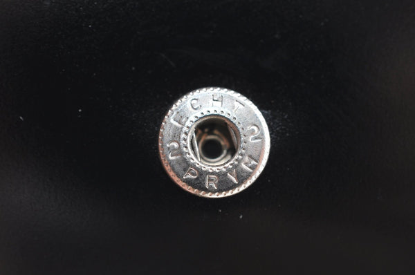 Authentic GUCCI Vintage 6 Hooks Key Case Holder Leather Black Box 7351F