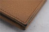 Authentic GUCCI Bifold Card Wallet Purse Leather 363420 Brown 7353D