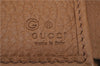 Authentic GUCCI Bifold Card Wallet Purse Leather 363420 Brown 7353D