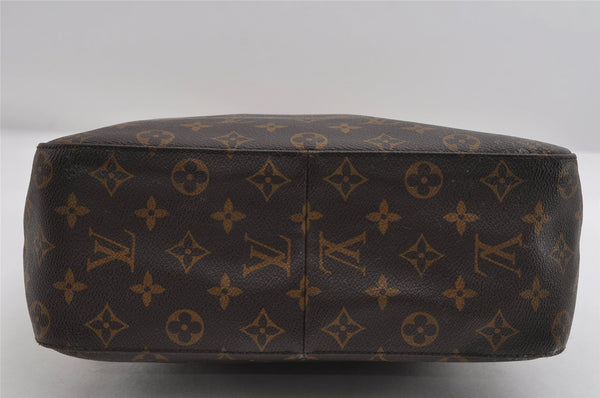 Authentic Louis Vuitton Monogram Looping GM Shoulder Bag M51145 LV 7354I