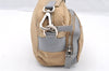 Authentic PRADA Nylon Tessuto Leather Shoulder Hand Bag Purse Beige 7355I