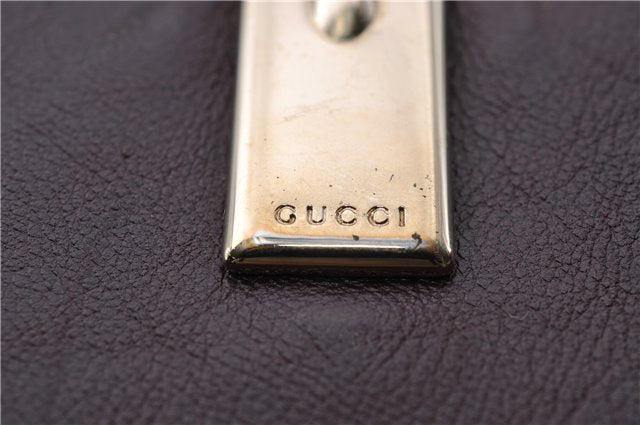 Authentic GUCCI Bifold Wallet Purse GG Canvas Leather 190390 Beige Brown 7359D