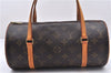 Authentic Louis Vuitton Monogram Papillon 28 Hand Bag LV 7362E