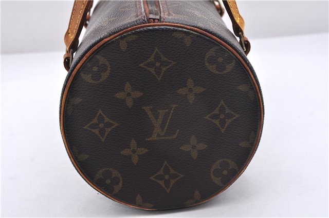 Authentic Louis Vuitton Monogram Papillon 28 Hand Bag LV 7362E