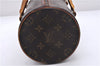 Authentic Louis Vuitton Monogram Papillon 28 Hand Bag LV 7362E