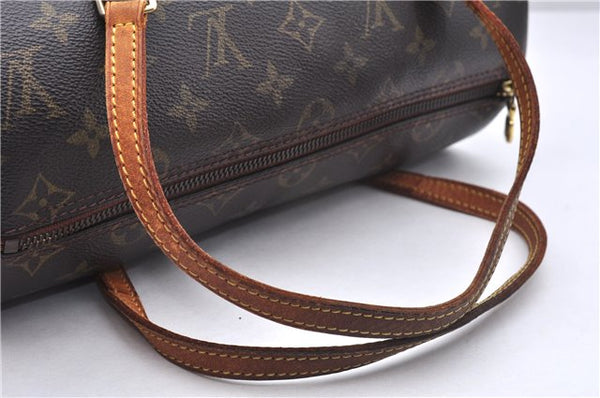 Authentic Louis Vuitton Monogram Papillon 28 Hand Bag LV 7362E