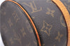 Authentic Louis Vuitton Monogram Papillon 28 Hand Bag LV 7362E