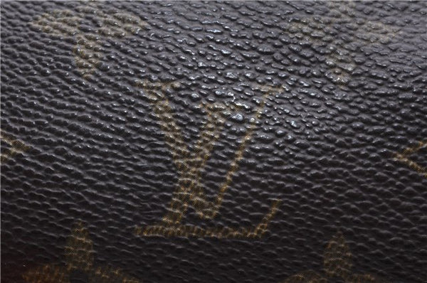 Authentic Louis Vuitton Monogram Papillon 28 Hand Bag LV 7362E