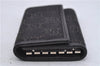 Authentic GUCCI 6 Key Case Holder GG Canvas Leather 150402 Brown 7363D
