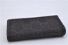 Authentic GUCCI 6 Key Case Holder GG Canvas Leather 150402 Brown 7363D