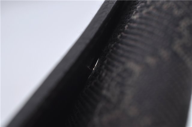 Authentic GUCCI 6 Key Case Holder GG Canvas Leather 150402 Brown 7363D