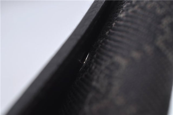 Authentic GUCCI 6 Key Case Holder GG Canvas Leather 150402 Brown 7363D