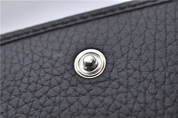 Authentic GUCCI 6 Key Case Holder GG Canvas Leather 150402 Brown 7363D