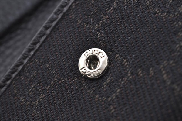 Authentic GUCCI 6 Key Case Holder GG Canvas Leather 150402 Brown 7363D