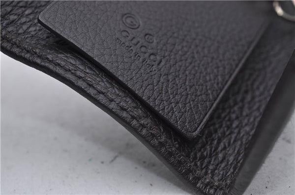 Authentic GUCCI 6 Key Case Holder GG Canvas Leather 150402 Brown 7363D