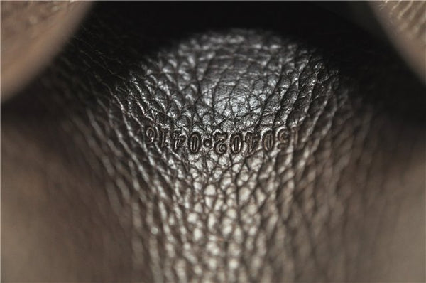 Authentic GUCCI 6 Key Case Holder GG Canvas Leather 150402 Brown 7363D