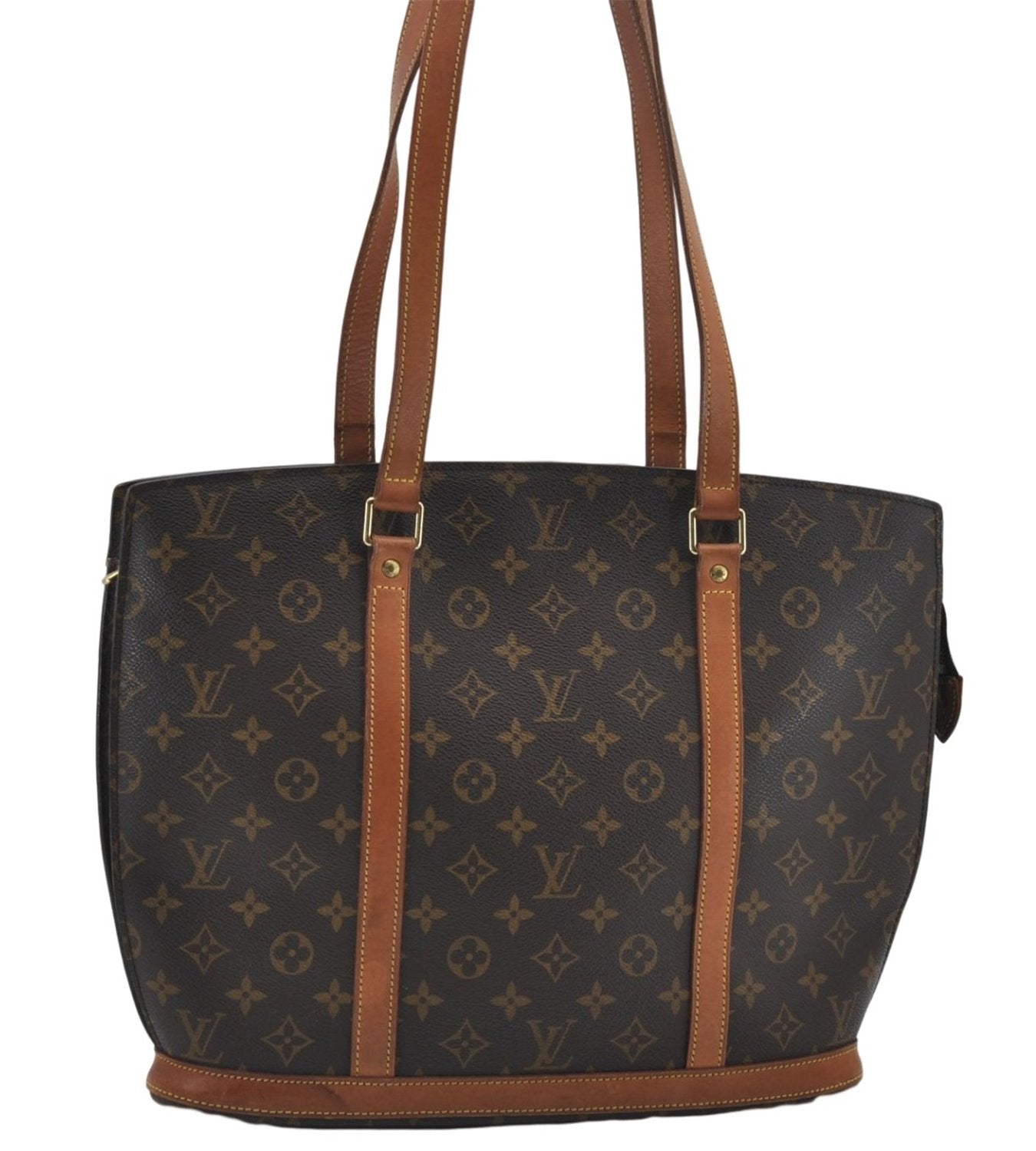 Authentic Louis Vuitton Monogram Babylone Shoulder Tote Bag M51102 LV 7363E