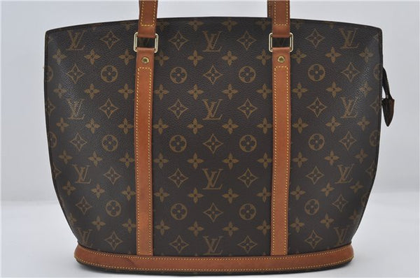 Authentic Louis Vuitton Monogram Babylone Shoulder Tote Bag M51102 LV 7363E