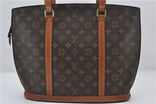 Authentic Louis Vuitton Monogram Babylone Shoulder Tote Bag M51102 LV 7363E