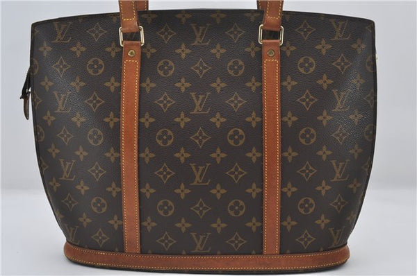 Authentic Louis Vuitton Monogram Babylone Shoulder Tote Bag M51102 LV 7363E