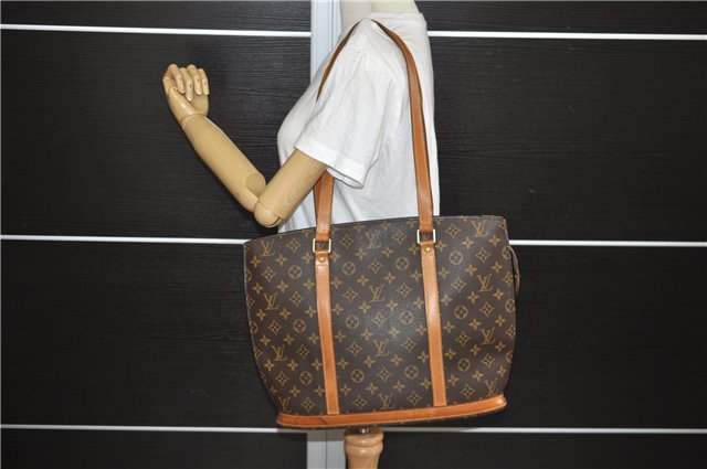 Authentic Louis Vuitton Monogram Babylone Shoulder Tote Bag M51102 LV 7363E