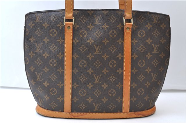 Authentic Louis Vuitton Monogram Babylone Shoulder Tote Bag M51102 LV 7364E