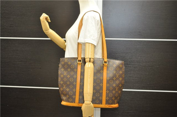 Authentic Louis Vuitton Monogram Babylone Shoulder Tote Bag M51102 LV 7364E