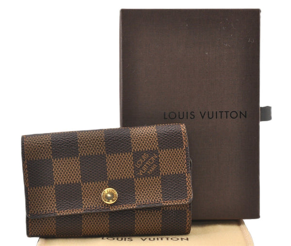 Authentic Louis Vuitton Damier Multicles 6 Key Case Holder N62630 Box LV 7364F