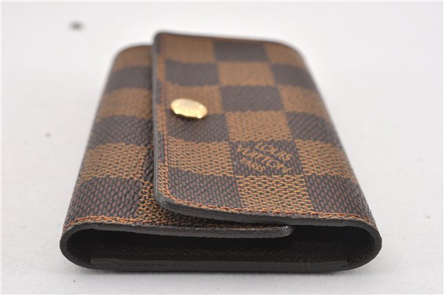 Authentic Louis Vuitton Damier Multicles 6 Key Case Holder N62630 Box LV 7364F