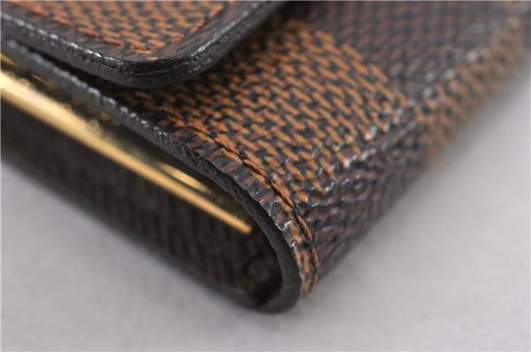 Authentic Louis Vuitton Damier Multicles 6 Key Case Holder N62630 Box LV 7364F