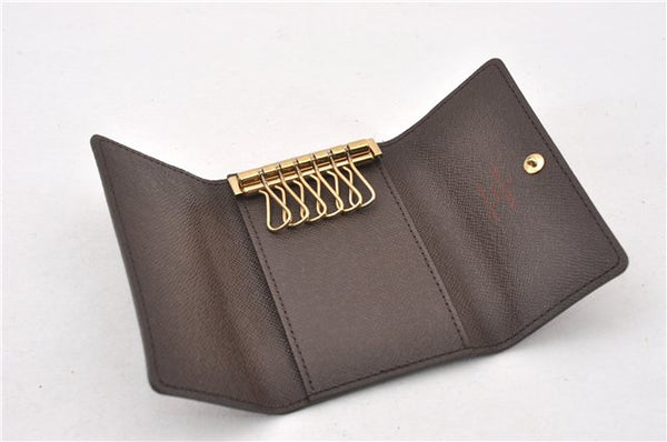 Authentic Louis Vuitton Damier Multicles 6 Key Case Holder N62630 Box LV 7364F