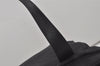 Authentic CHANEL New Travel Line Shoulder Tote Bag Nylon Leather Black 7368I