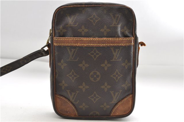 Auth Louis Vuitton Monogram Danube Shoulder Cross Body Bag M45266 LV Junk 7372D