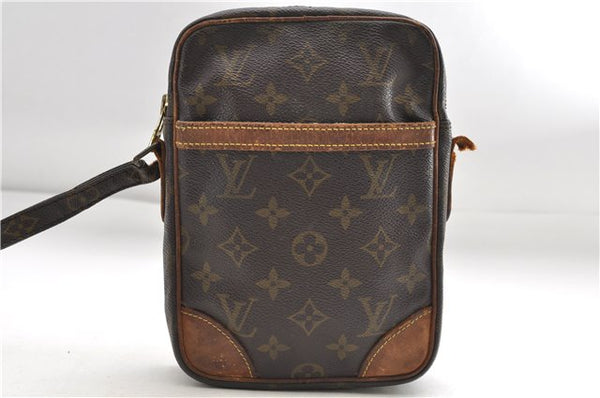 Auth Louis Vuitton Monogram Danube Shoulder Cross Body Bag M45266 LV Junk 7372D
