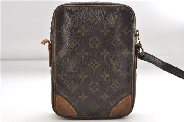Auth Louis Vuitton Monogram Danube Shoulder Cross Body Bag M45266 LV Junk 7372D