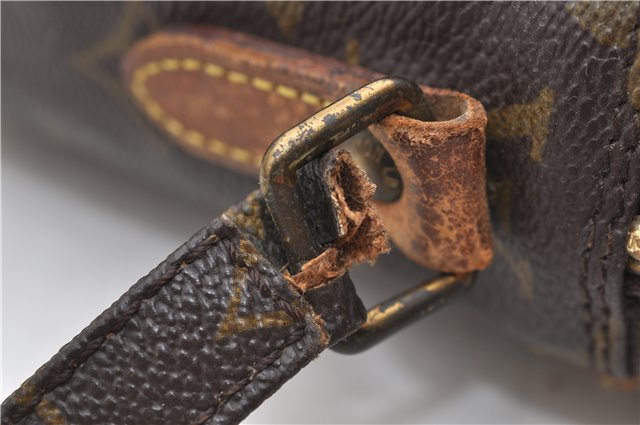 Auth Louis Vuitton Monogram Danube Shoulder Cross Body Bag M45266 LV Junk 7372D