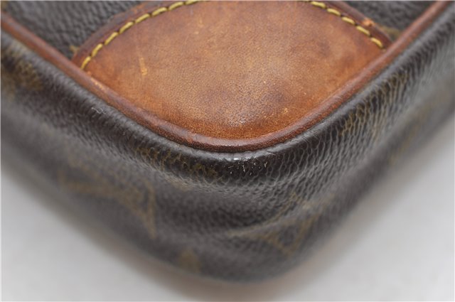 Auth Louis Vuitton Monogram Danube Shoulder Cross Body Bag M45266 LV Junk 7372D