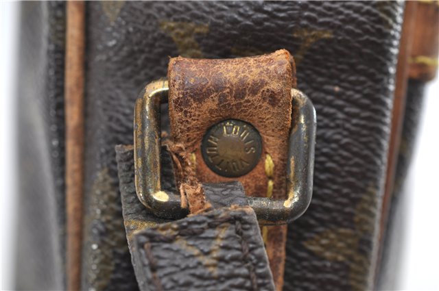 Auth Louis Vuitton Monogram Danube Shoulder Cross Body Bag M45266 LV Junk 7372D