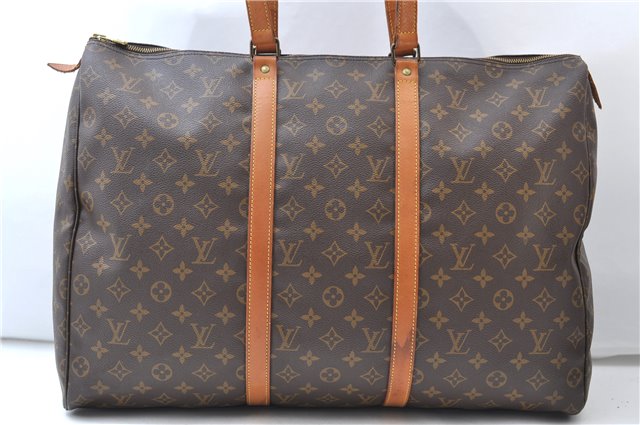 Authentic Louis Vuitton Monogram Flanerie 50 Shoulder Boston Bag M51116 LV 7372E