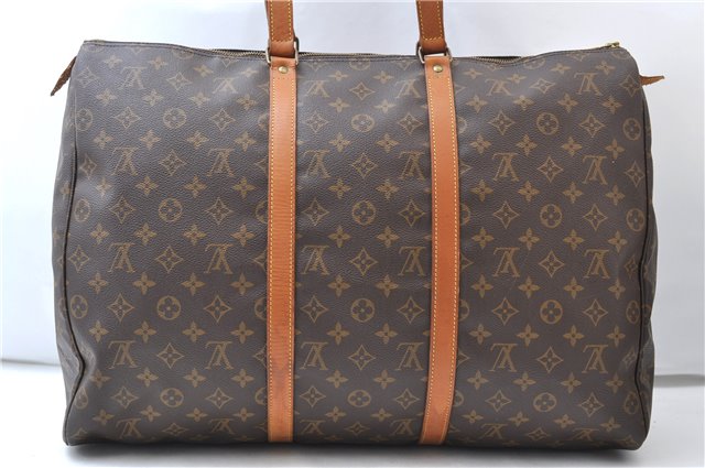 Authentic Louis Vuitton Monogram Flanerie 50 Shoulder Boston Bag M51116 LV 7372E
