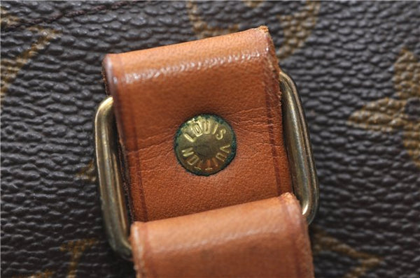 Authentic Louis Vuitton Monogram Flanerie 50 Shoulder Boston Bag M51116 LV 7372E