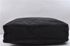 Authentic PRADA Nylon Leather 2Way Hand Shoulder Business Bag Black 7373C