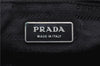 Authentic PRADA Nylon Leather 2Way Hand Shoulder Business Bag Black 7373C