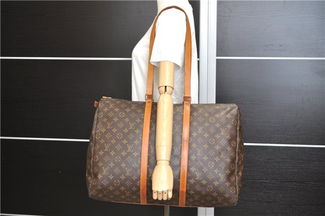 Authentic Louis Vuitton Monogram Flanerie 50 Shoulder Boston Bag M51116 LV 7373E